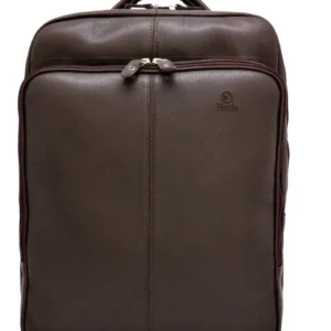 Bolsa Mochila Masculina De Couro Legitimo Bovino